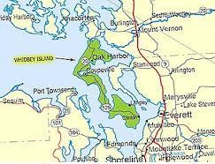 whidbey map
